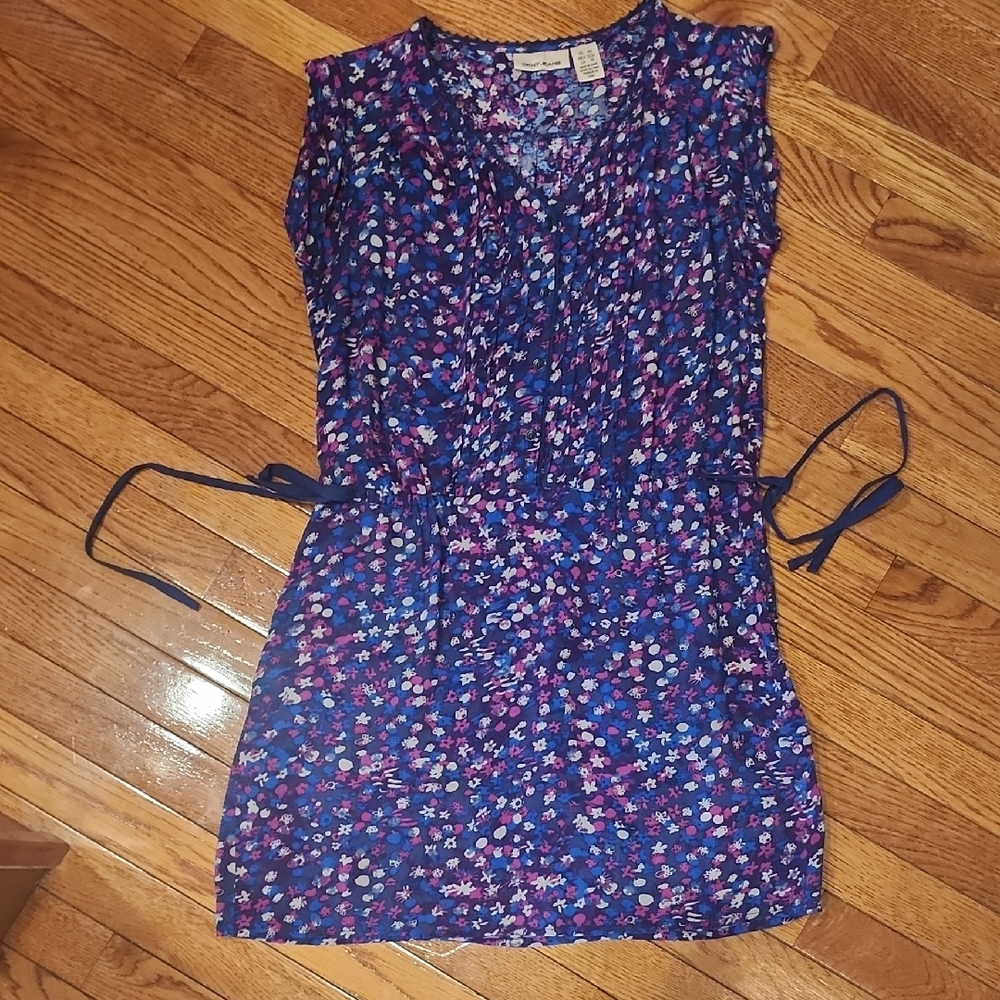 DKNY Floral Multicolor Dress